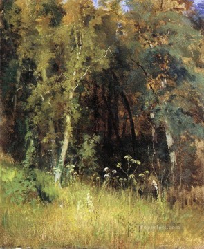 ウッズ Painting - 秘密の 1874 年の古典的な風景イワン・イワノビッチの森